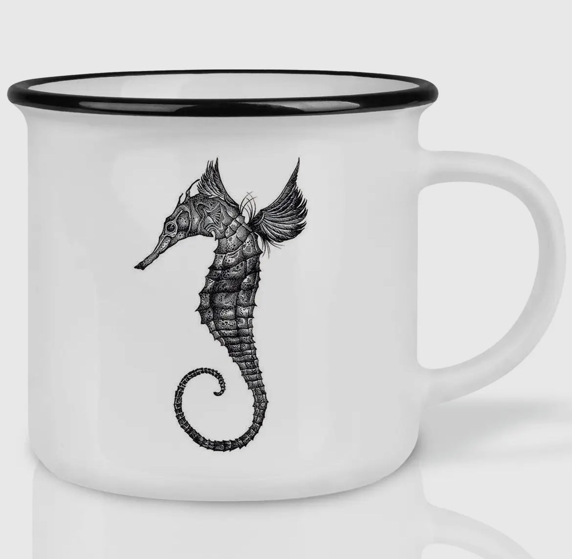 Hand Printed Ceramic Mug - 10 Designs