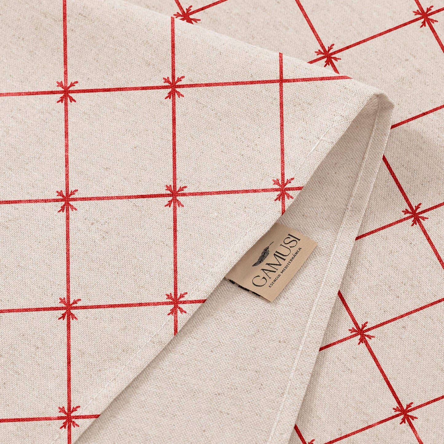 Crissom Soft Jacquard Christmas Tablecloth