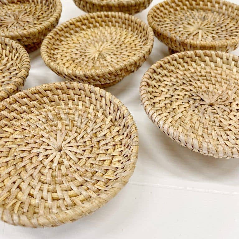 Handmade Rattan Dish