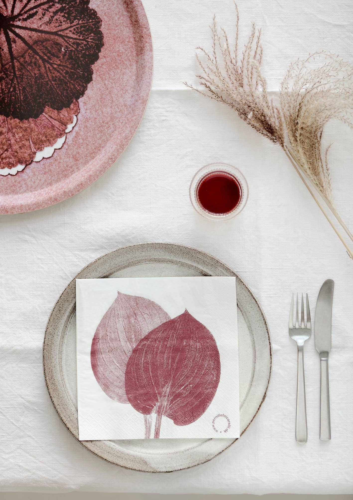 Serving Tray - Geranium Dusty Coral