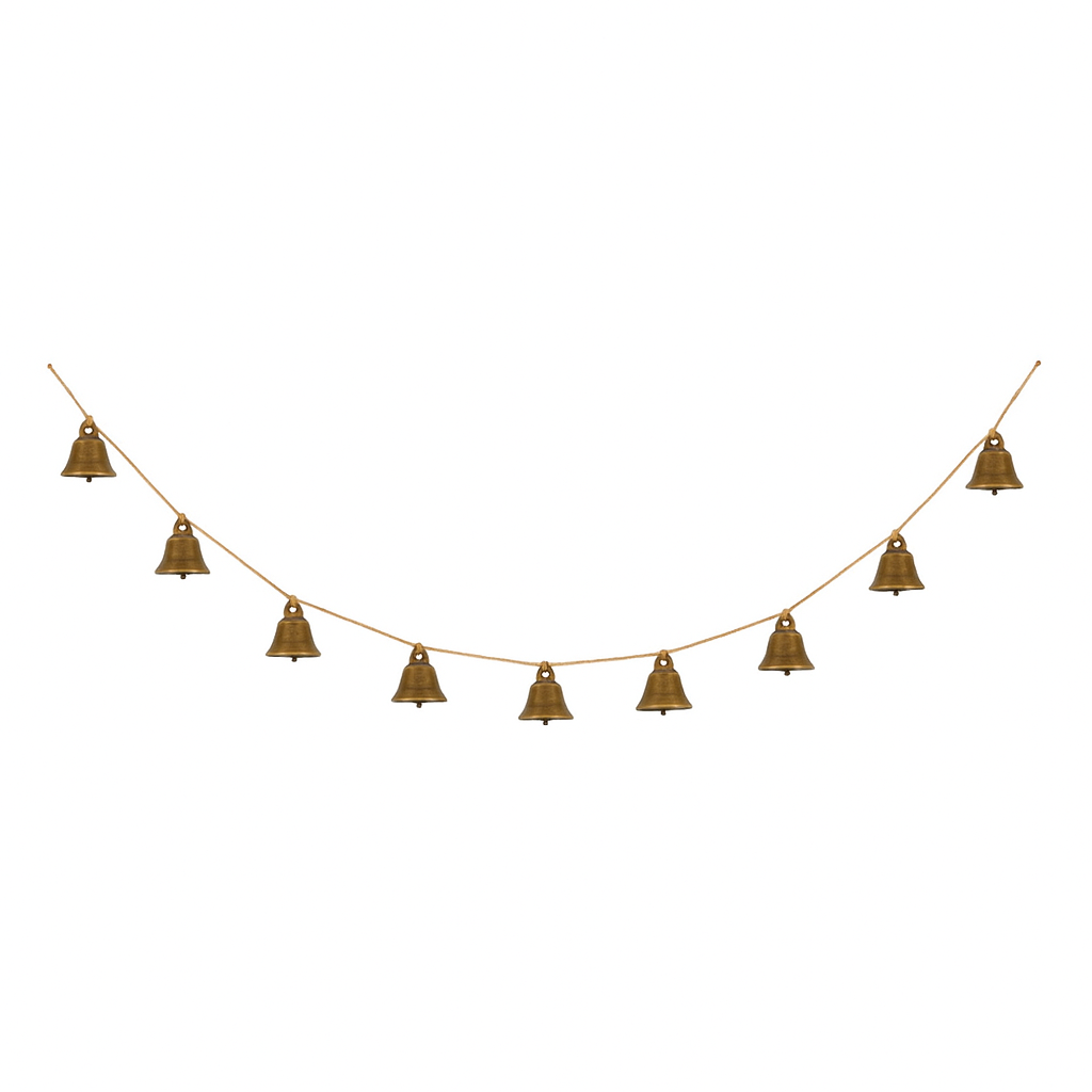 Rustic Bell Garland