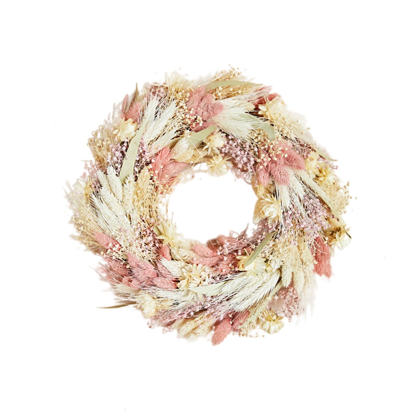 Dried Flower Wreath - Blush