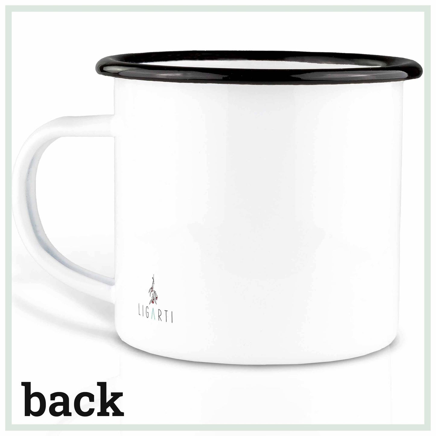 Enamel Mug - Fox & Hedgehog
