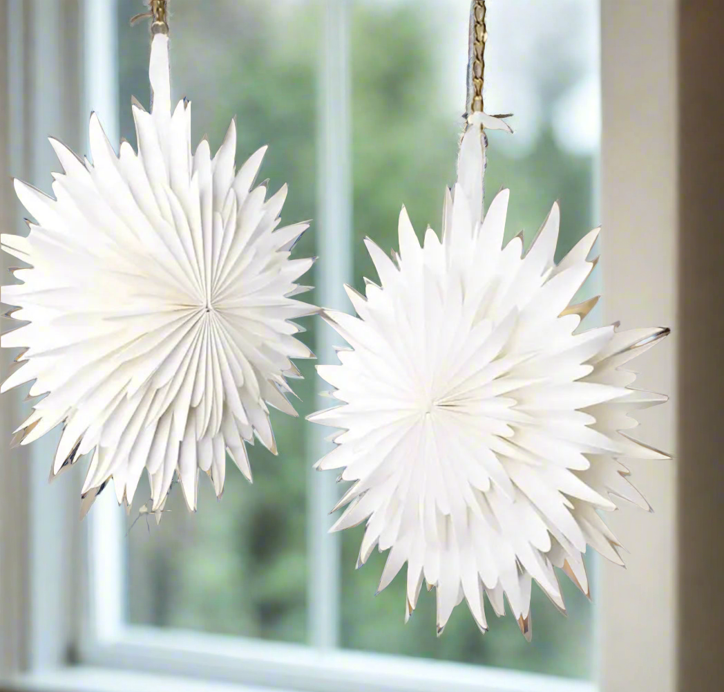 Hanging Paper Snowflake