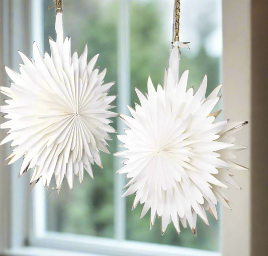 Hanging Paper Snowflake