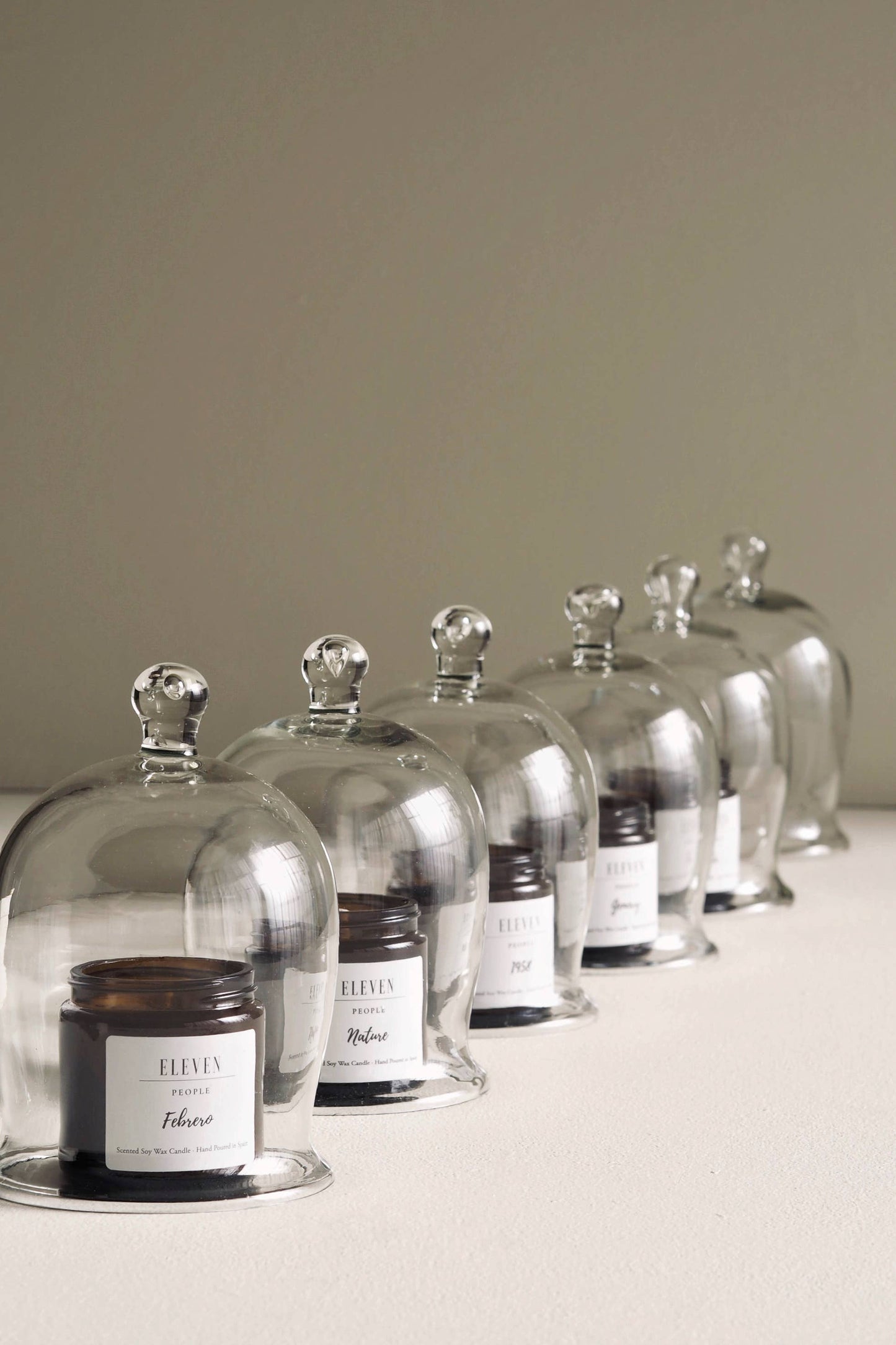 Glass Candle Dome