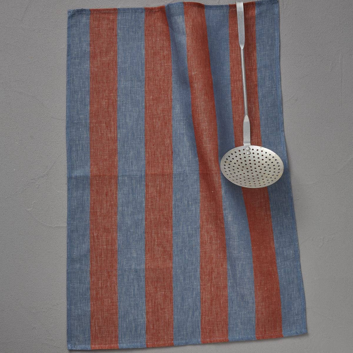 Linen Striped Tea Towels