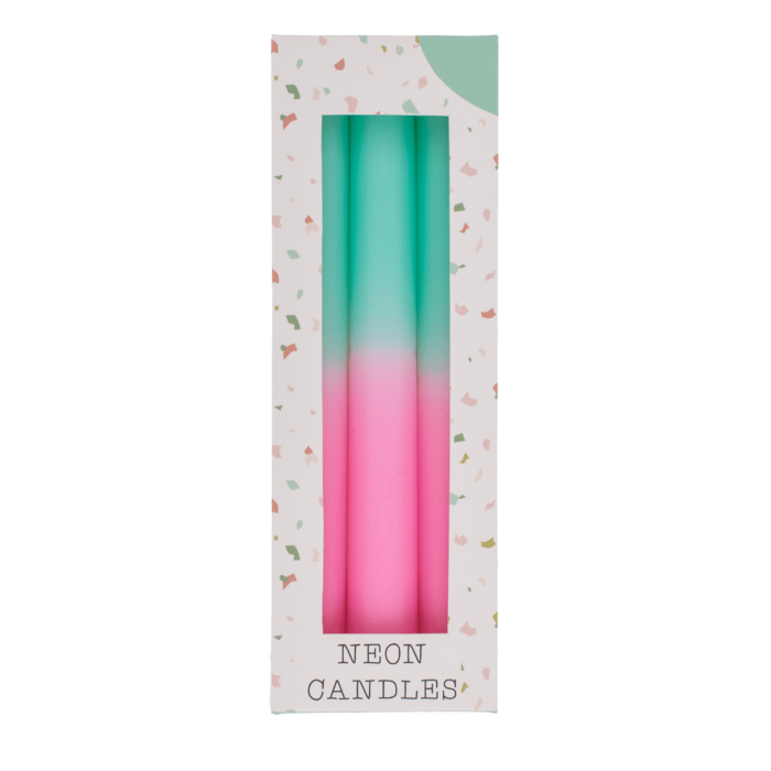 Ombré Taper Candle - Set Of 3