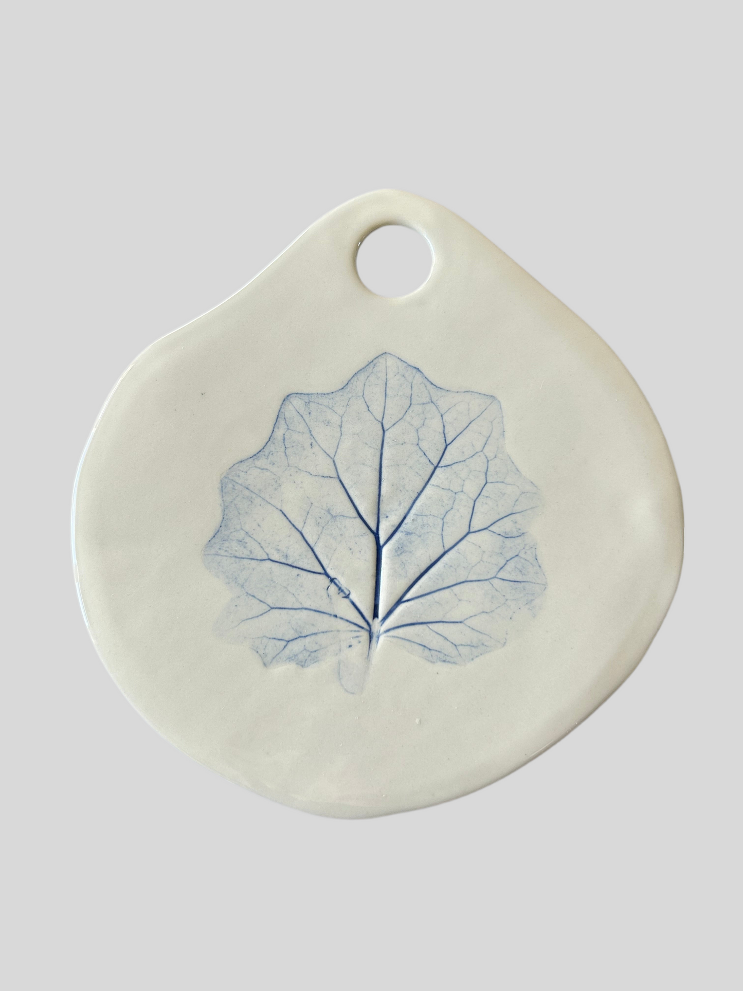 Handmade Round Ceramic Serving Board