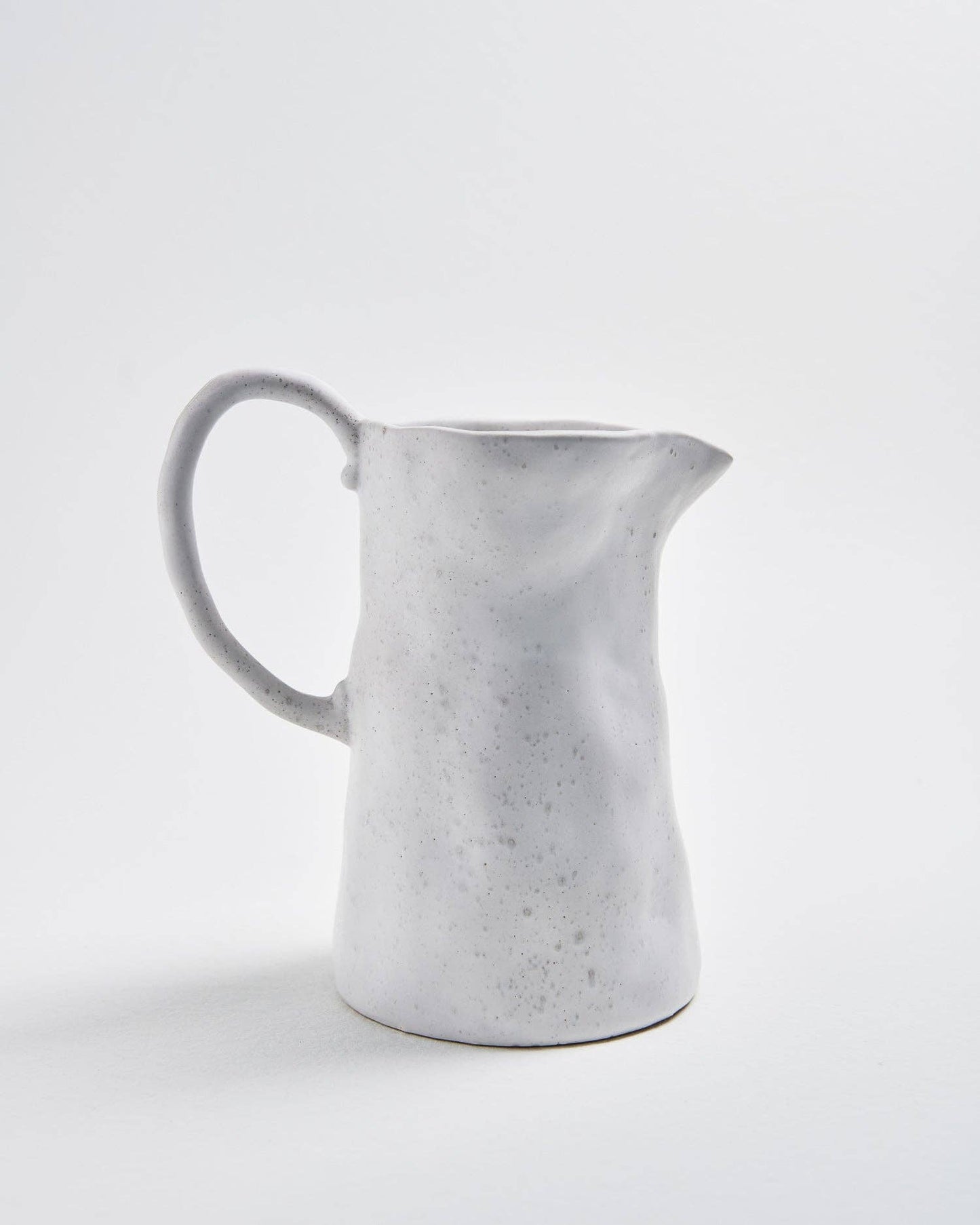 Nature Shape White Pitcher