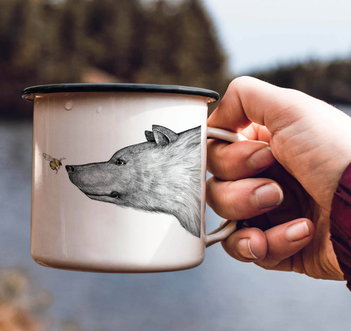 Enamel Mug - The Encounter