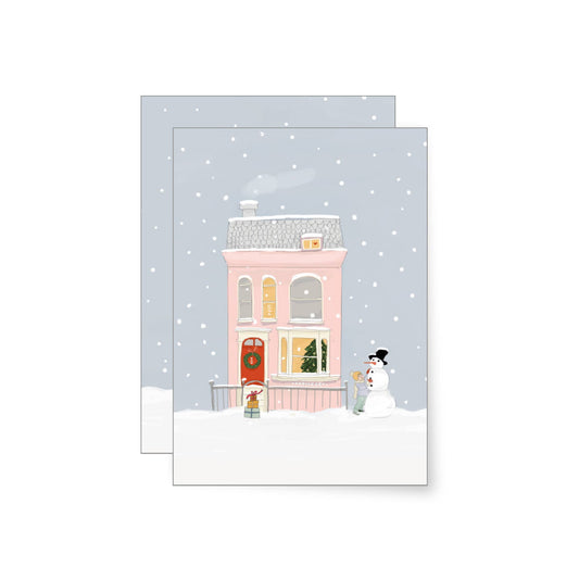 Winter house | Christmas Greeting Card