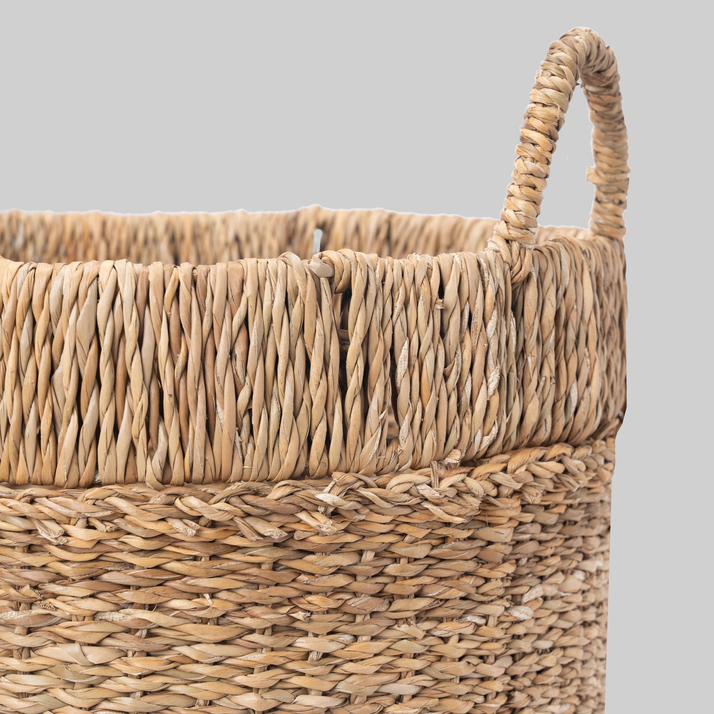Handwoven Seagrass Storage Basket / Planter – 3 Sizes