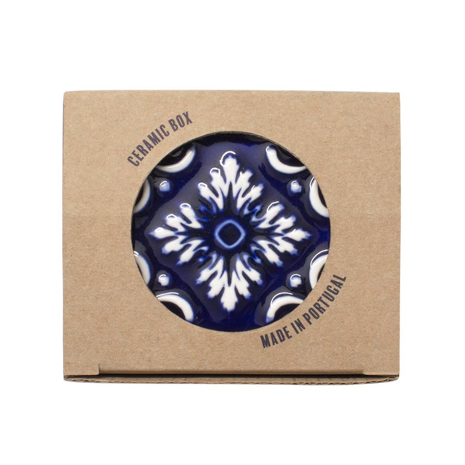 Ceramic Tile Jewelry Box - 3 Colours