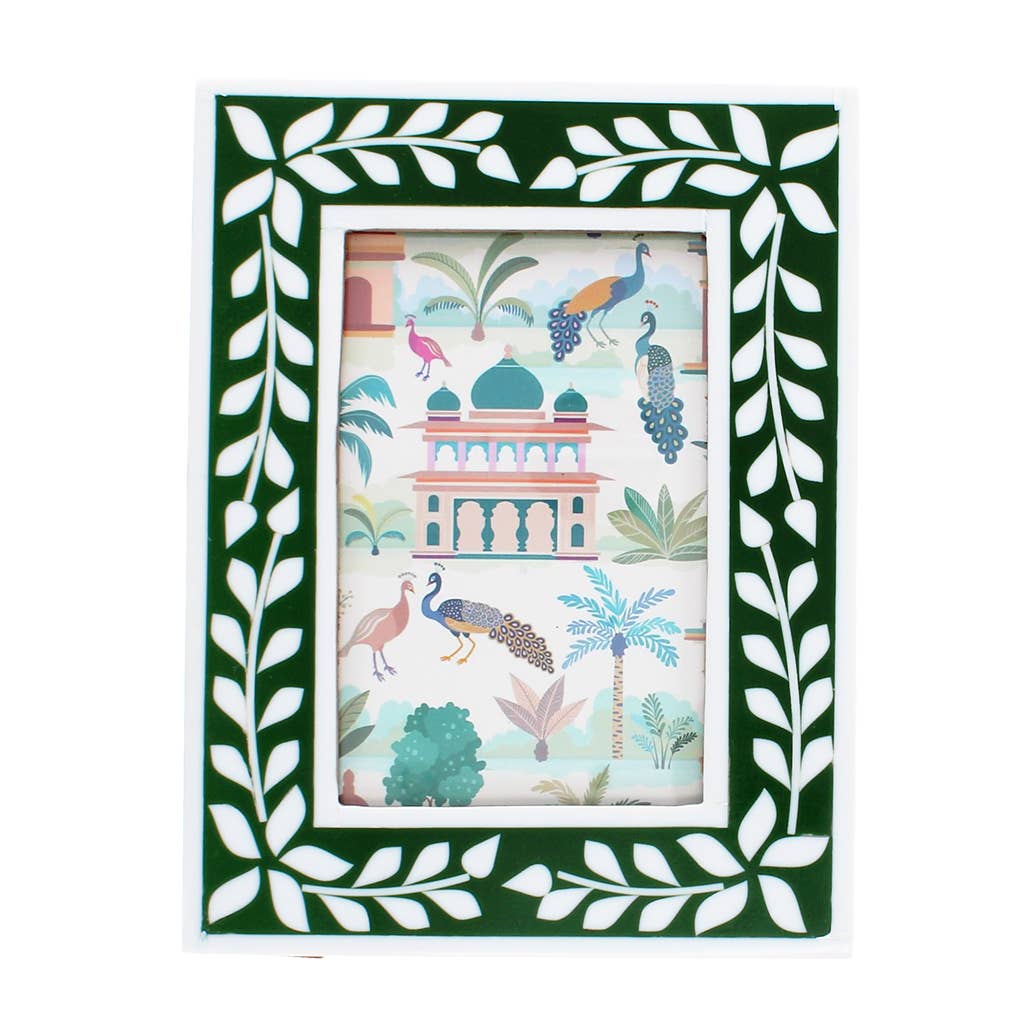 Deep Green Picture Frame (3.5" X 5.5")