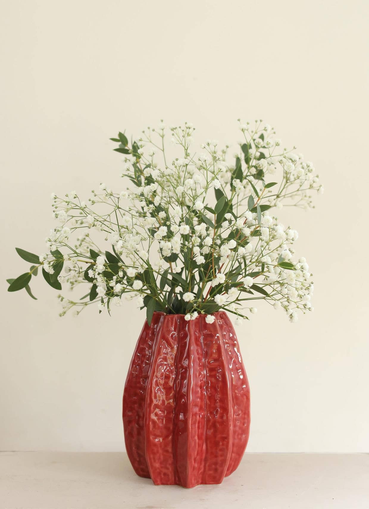Cambola Vase - Red & Pink