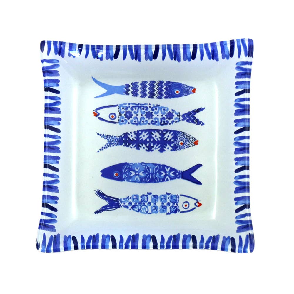 Glass Fish Dish