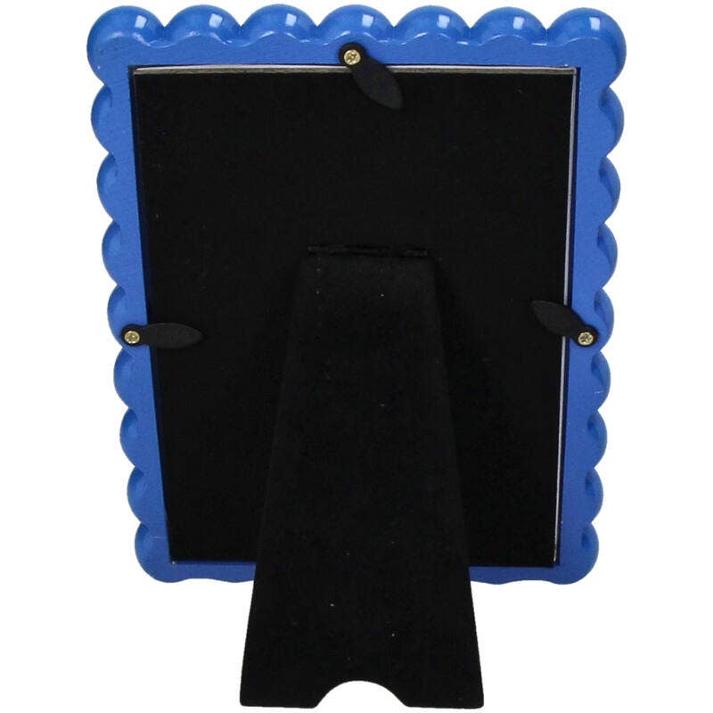 Blue Beaded Photo Frame