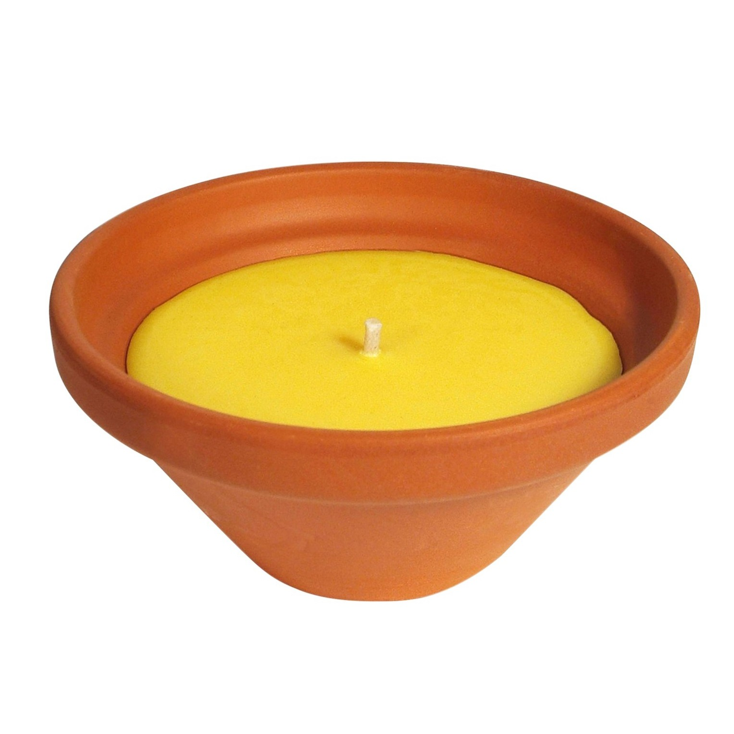 Citronella Candle in Terracotta Pot