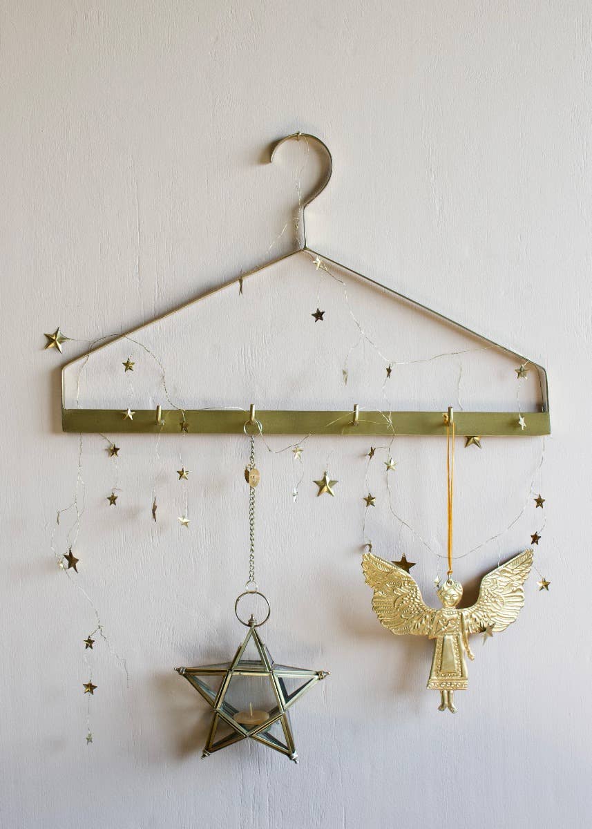 Gold Star Metal Garland
