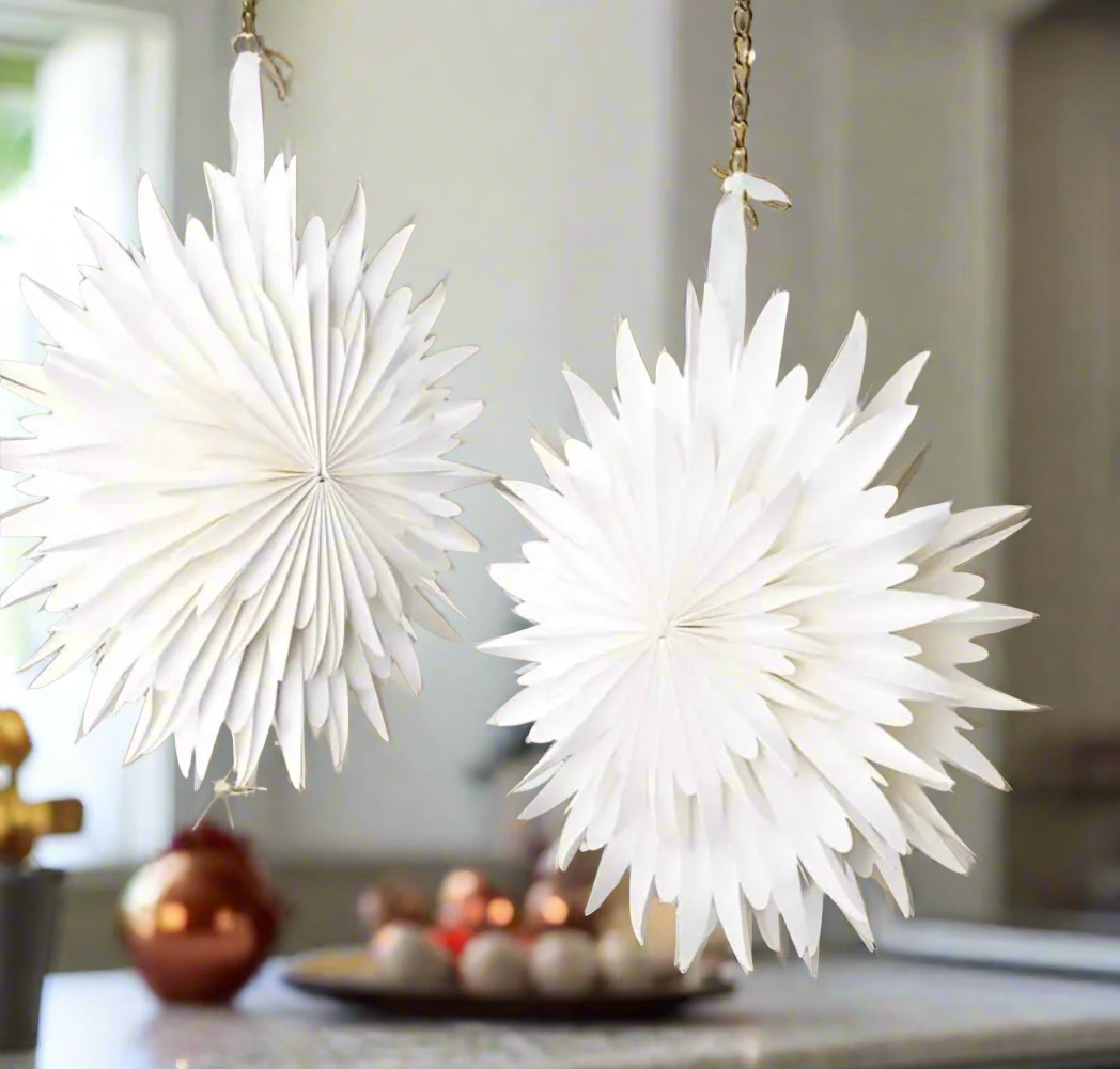 Hanging Paper Snowflake