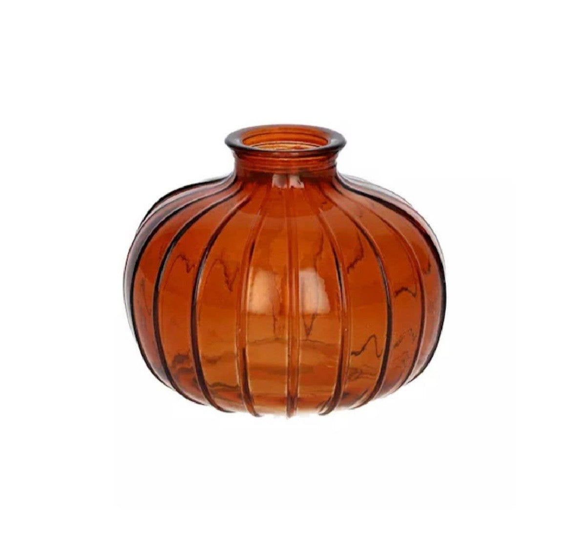 Carmen Round Glass Bud Vase - 3 Colours