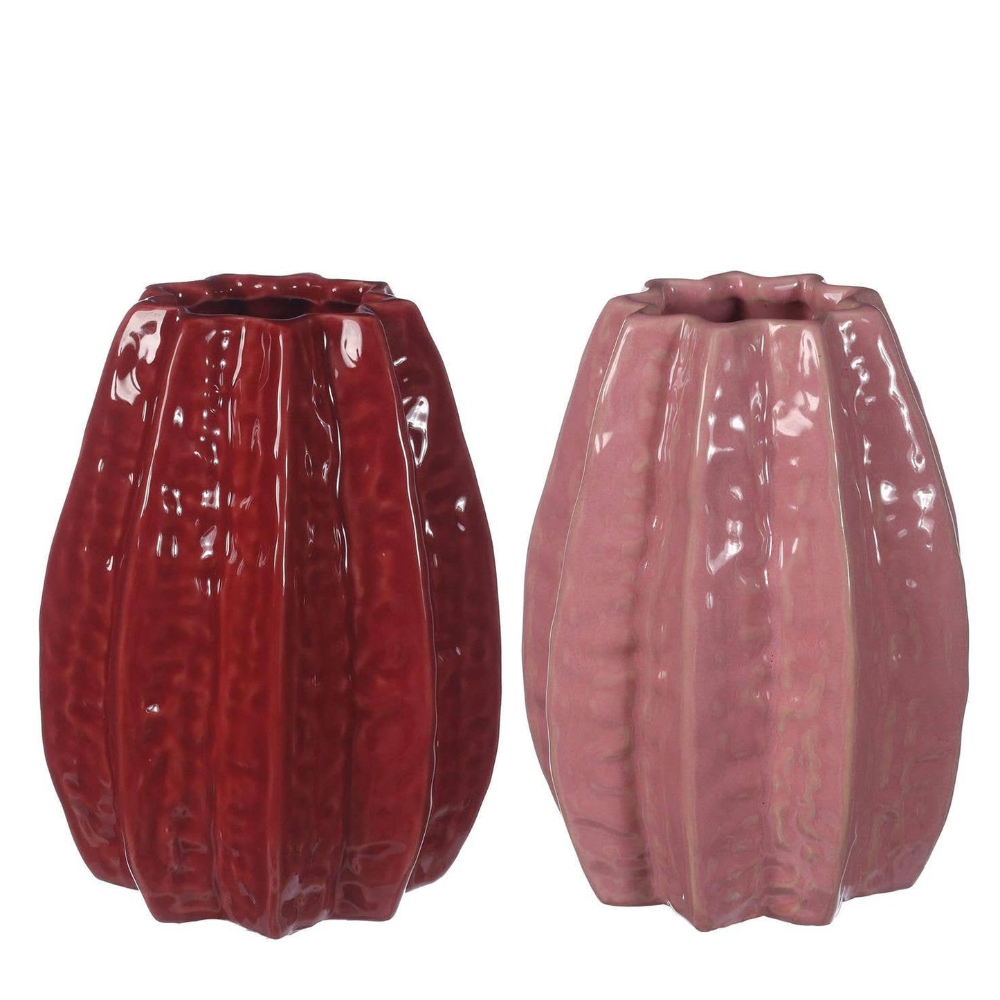 Cambola Vase - Red & Pink