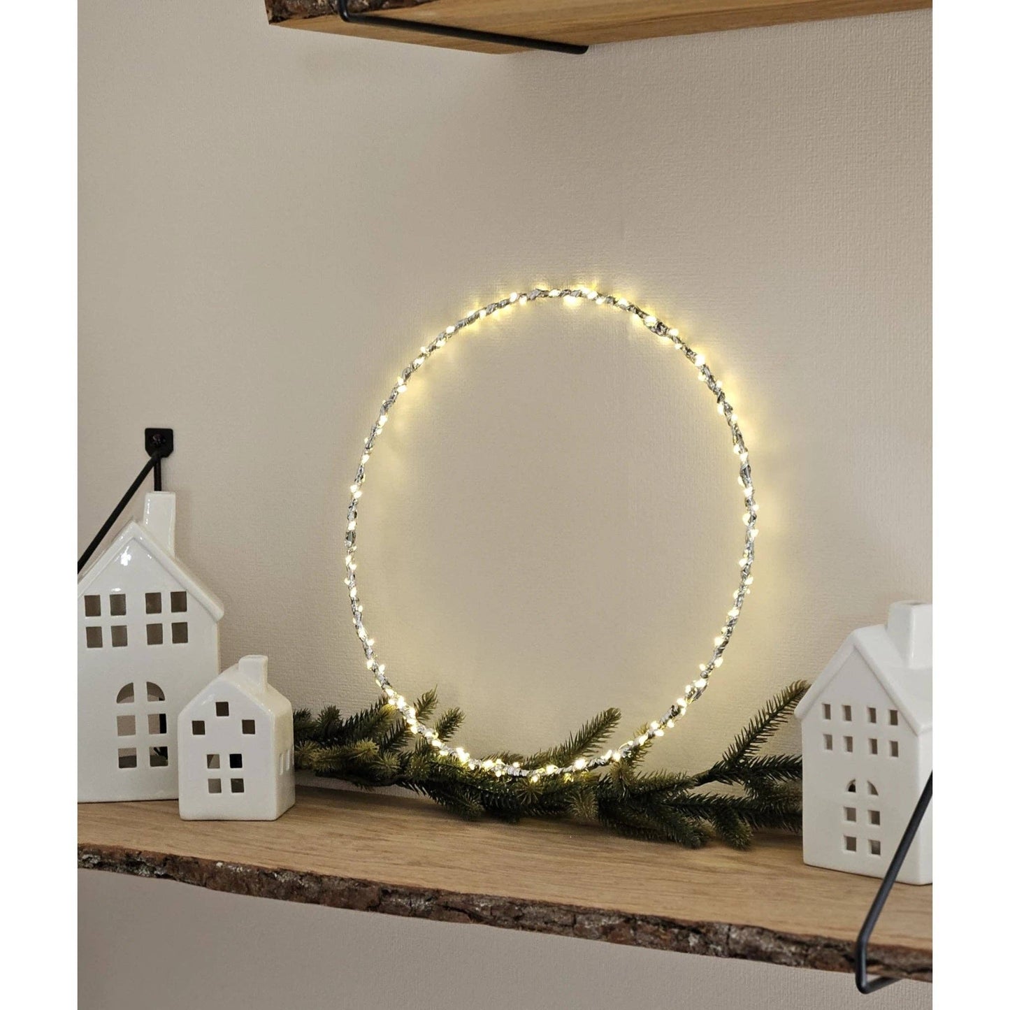 LED Christmas Wreath