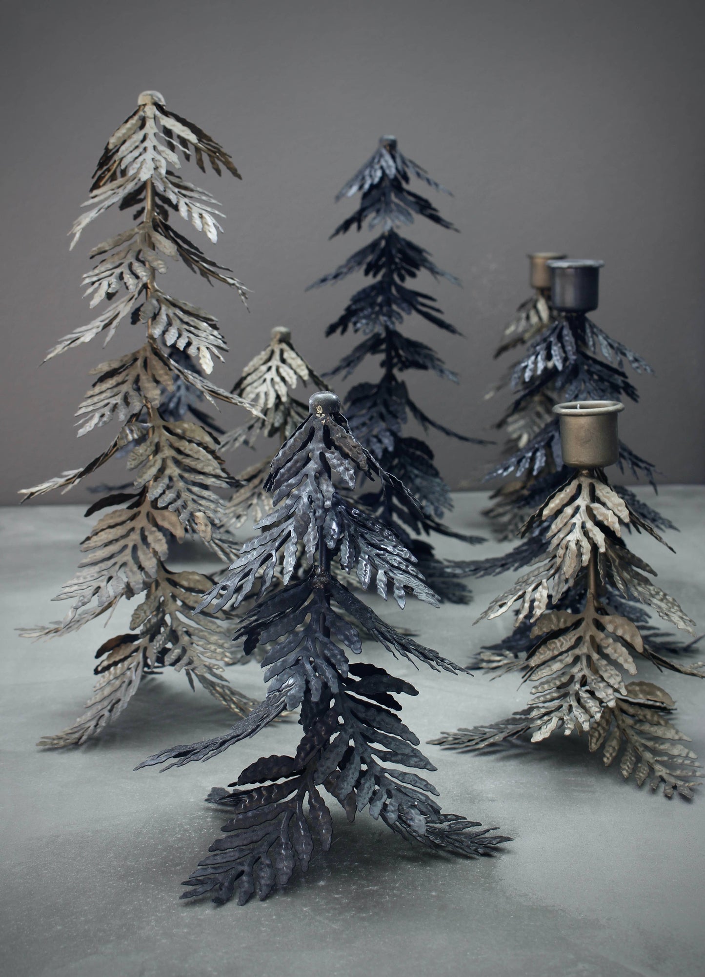 Nostalgia Christmas Tree Candle Holder