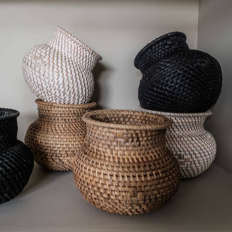 Rattan Vase