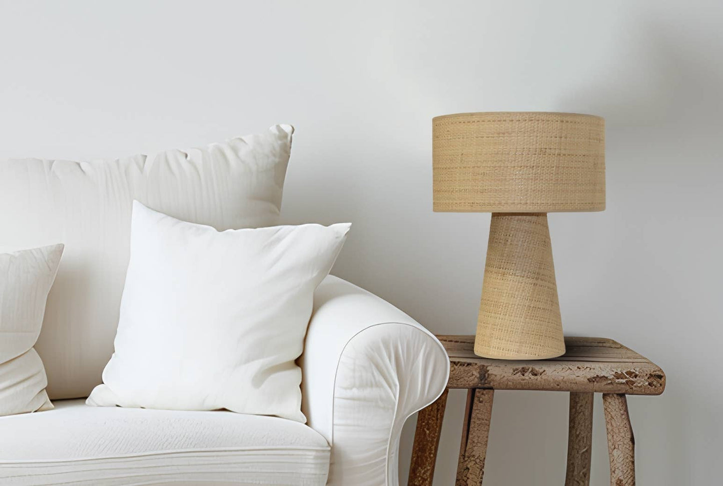 Thelma Raffia Table Lamp