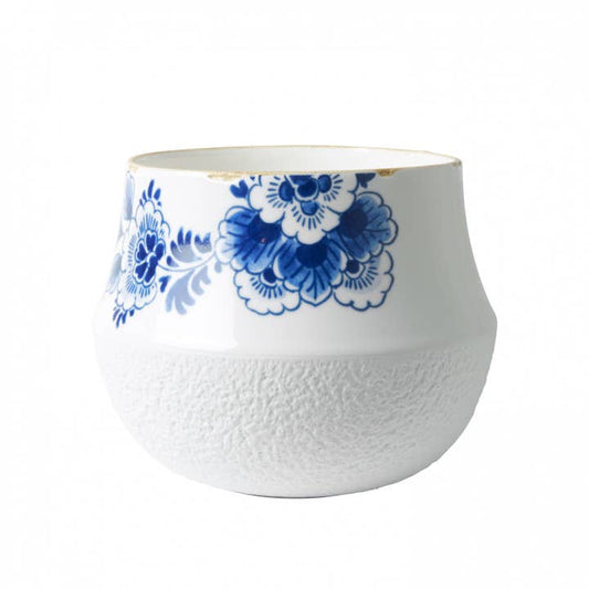 Blue Blossom Flower Pot