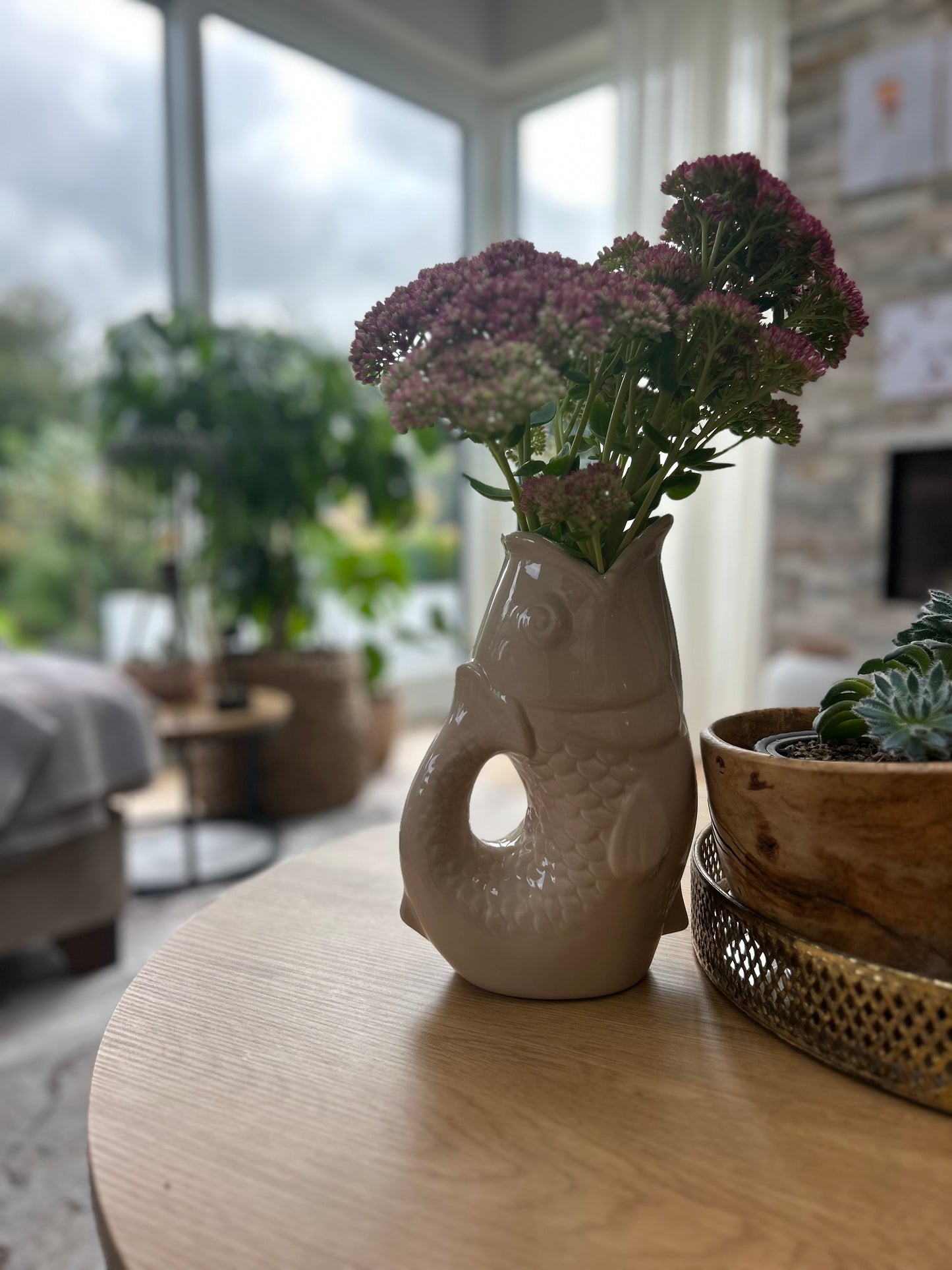 Fish Pitcher Vase
