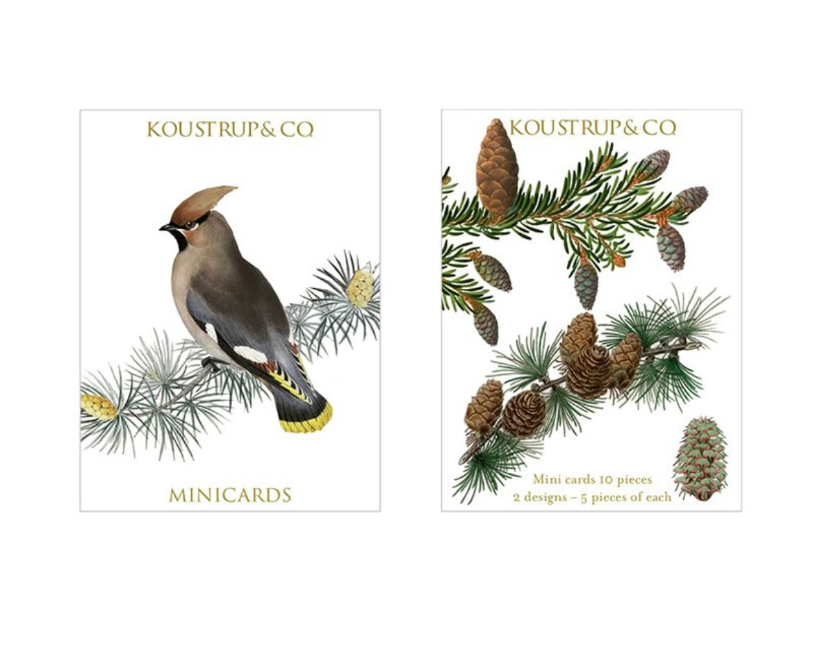 Mini Christmas Cards - Set of 10