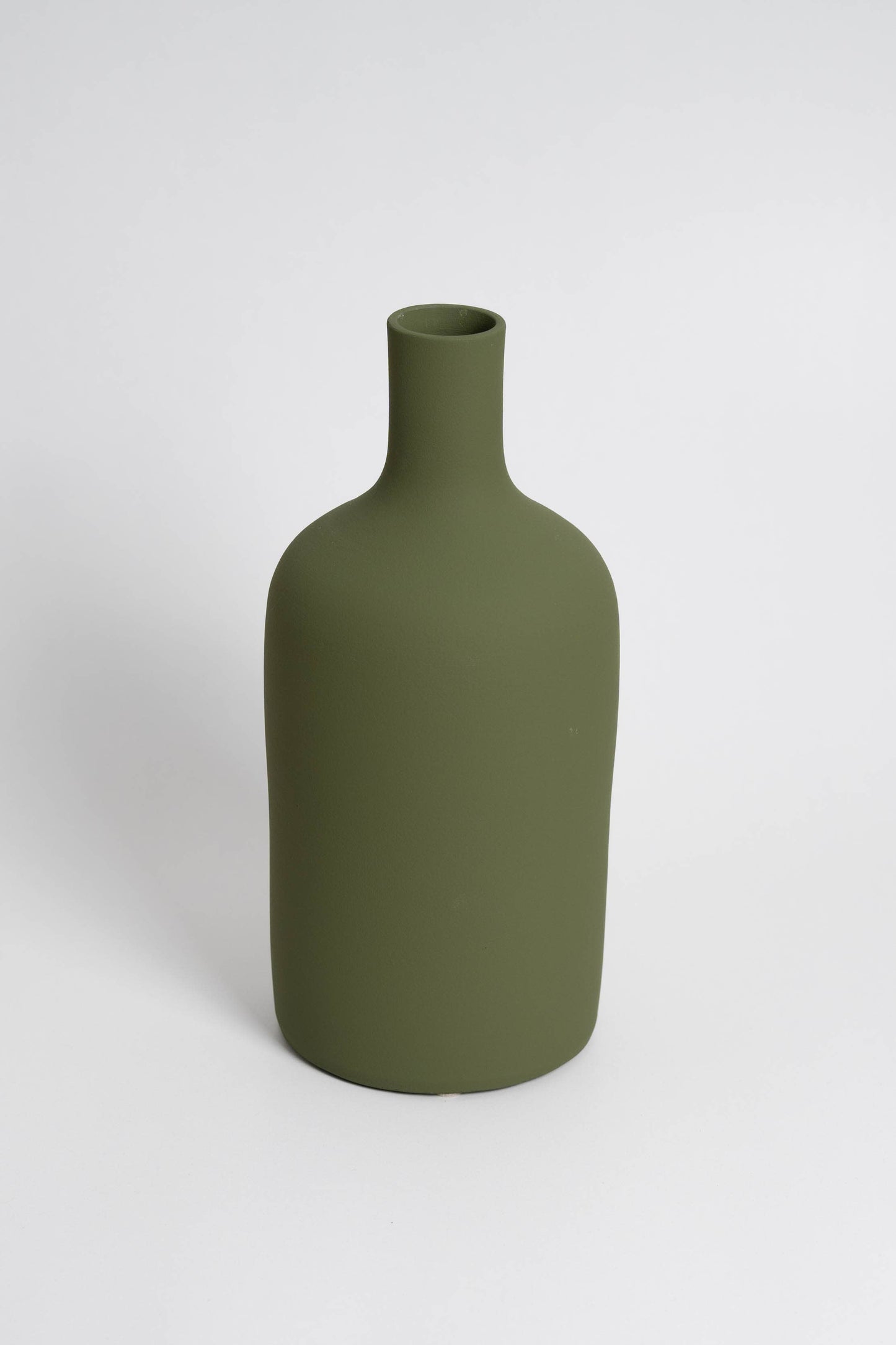 Blanc 02 - Olive Green Vase