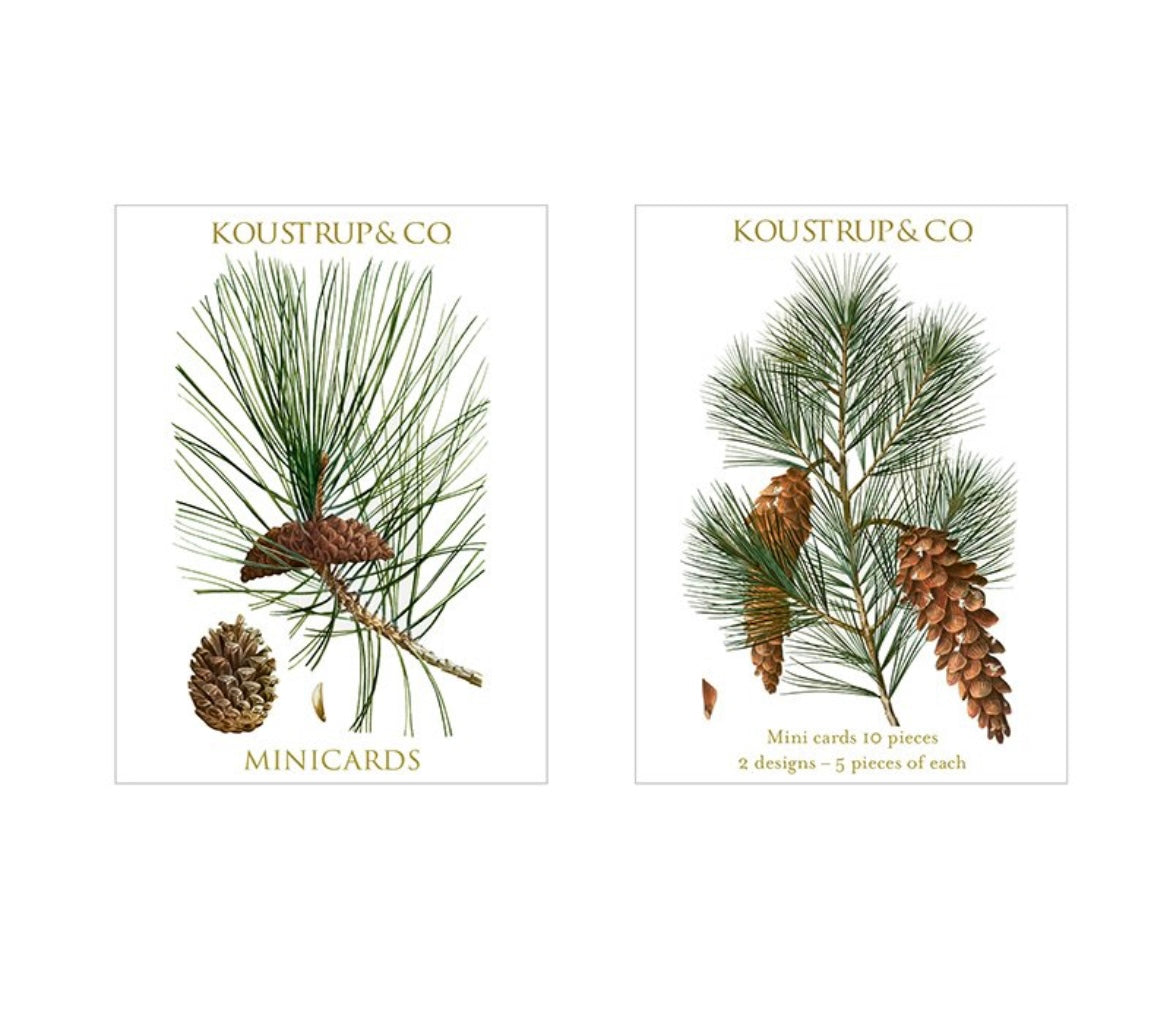 Mini Christmas Cards - Set of 10