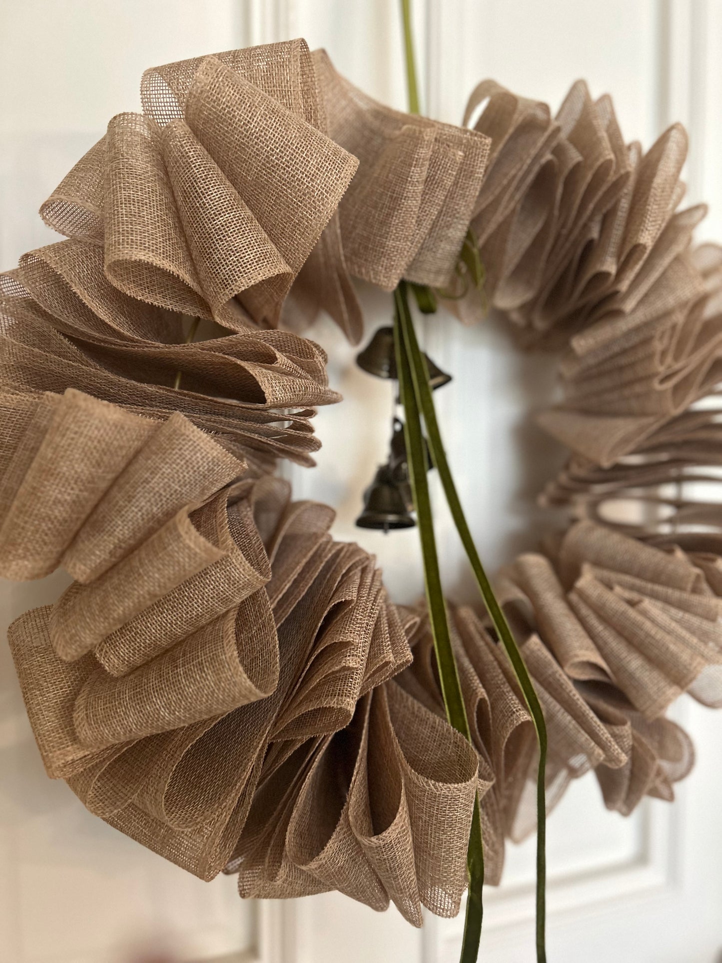 Raffia & Bells Wreath