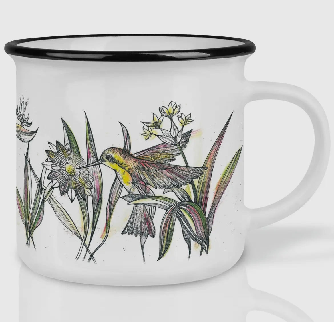 Hand Printed Ceramic Mug - 10 Designs