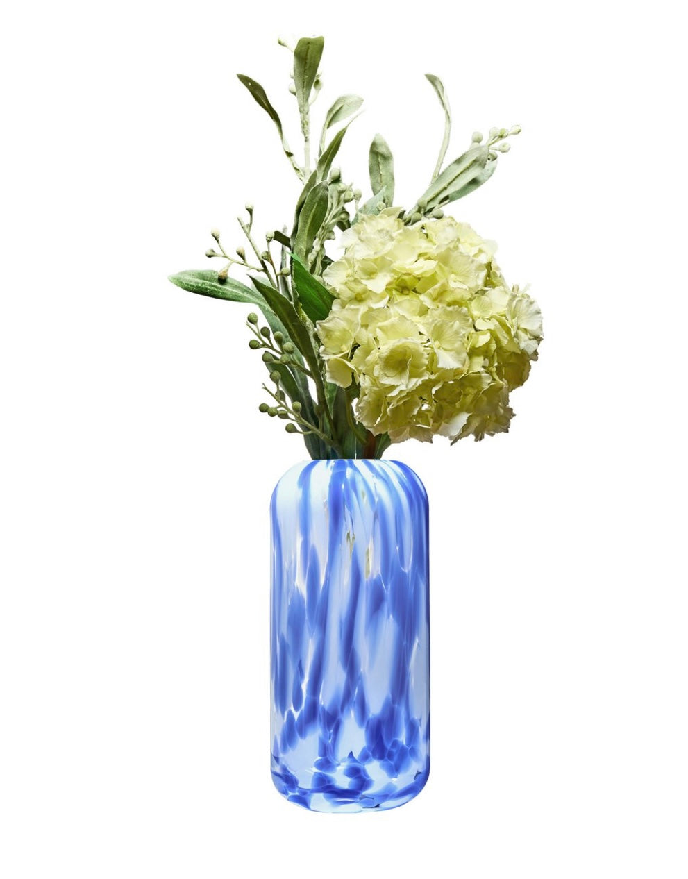 Lava Glass Vase - Blue