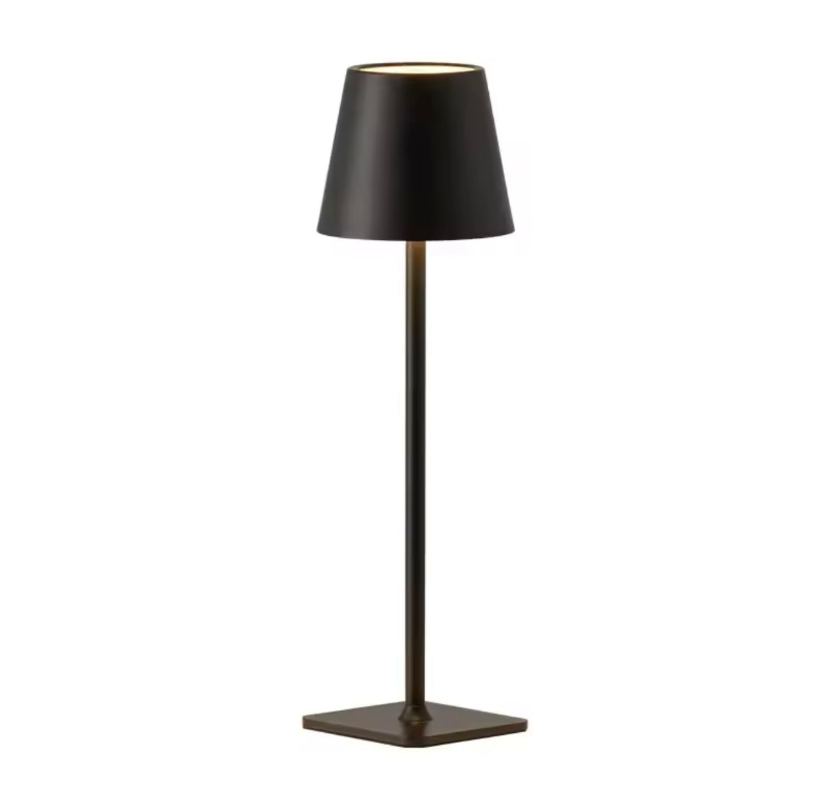 Cordless Rechargeable Lamp - Black