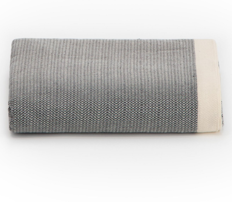 Cotton Throw - Grand Foulard Diamond (3 Colours)
