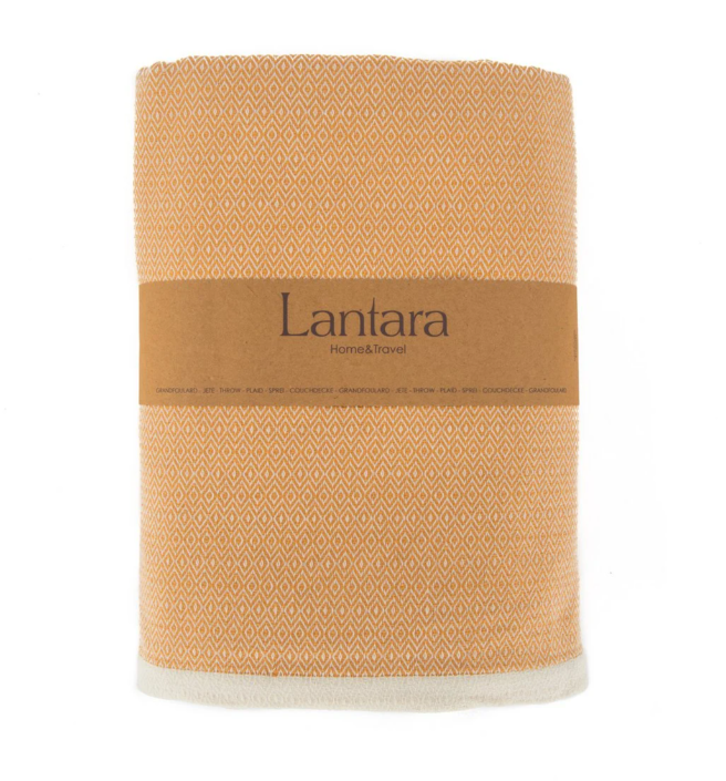 Cotton Throw - Grand Foulard Diamond (3 Colours)