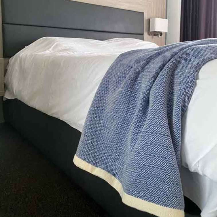 Cotton Throw - Grand Foulard Diamond (3 Colours)
