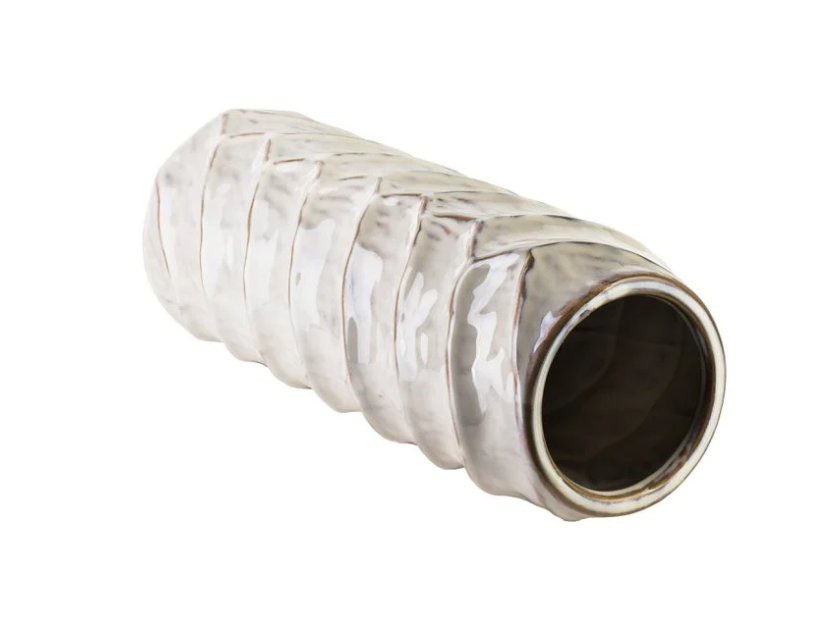 Tallie Tall Vase - Cream