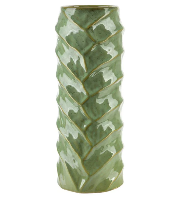 Tallie Tall Vase - Green