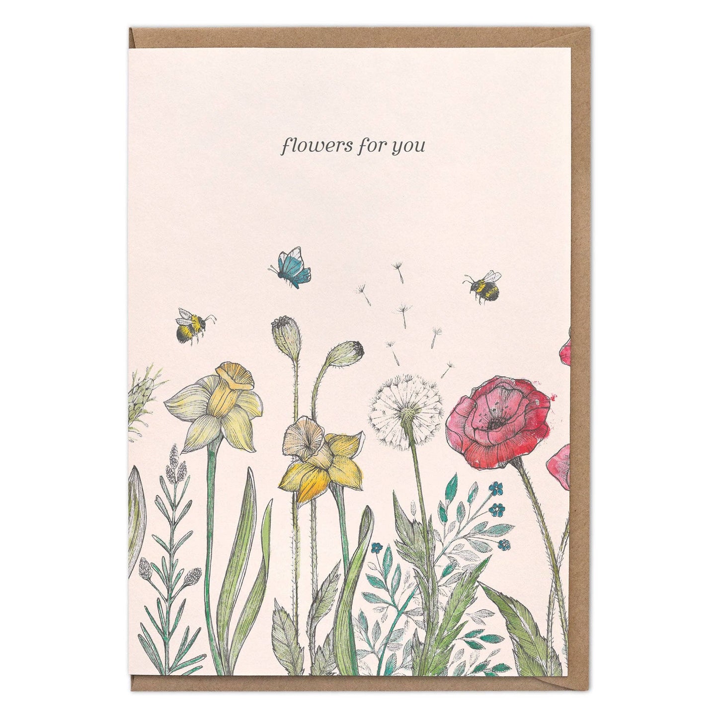Greeting Card – Flower meadow