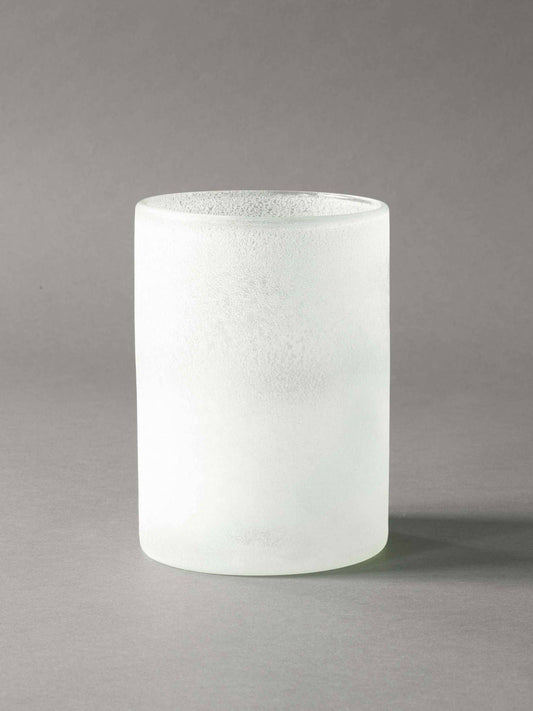 White Frost Candle Holder - 3 Sizes