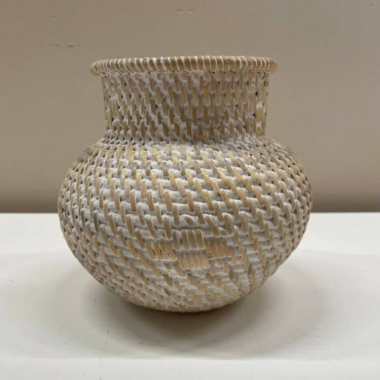Rattan Vase