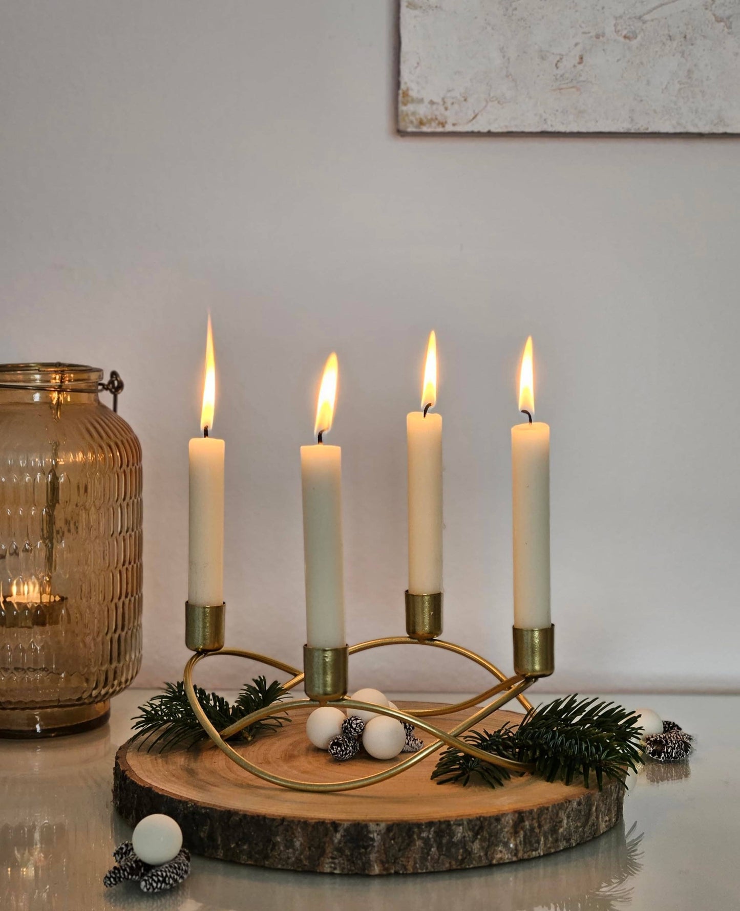 Advent Wreath Candle Holder