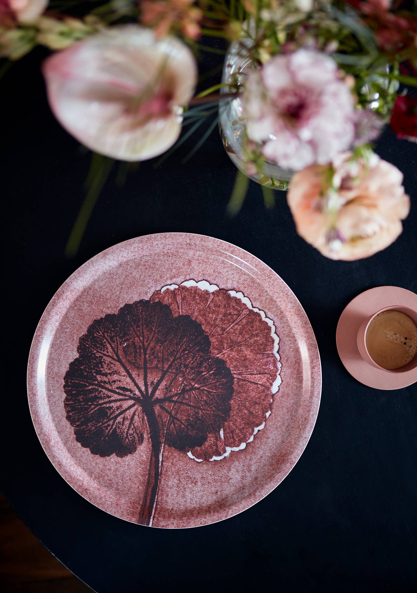 Serving Tray - Geranium Dusty Coral